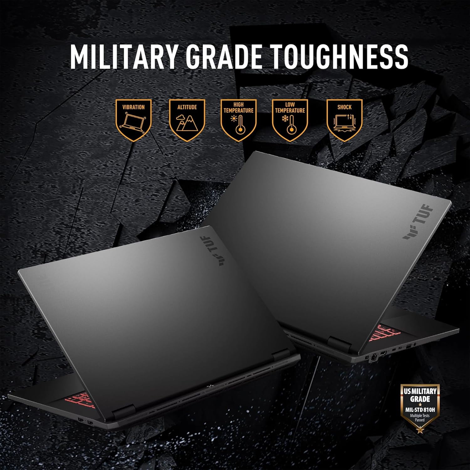 ASUS TUF Gaming A18 Gaming Laptop | 18" WUXGA IPS 144Hz | AMD 8-Core Ryzen 7 260 | 32GB DDR5 2TB SSD | NVIDIA GeForce RTX 5060 (572 AI Tops) | Backlit Keyboard USB 4 Win11 Pro w/DLCA Accessory
