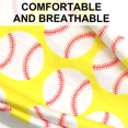 thumbnail image 3 of Softball Stretch Headband - Mujeres, Adolescentes, Niños - Silky Softball Sports Headband - Deportes - Yoga - Moda MFZFUKR CPB-DE-LYY907-10, 3 of 5