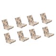 thumbnail image 1 of 8 Piezas Estiramiento Corto Extraíble Silla Cubierta Para Tarjetas Mariposa Fanmusic Slipcovers, 1 of 5