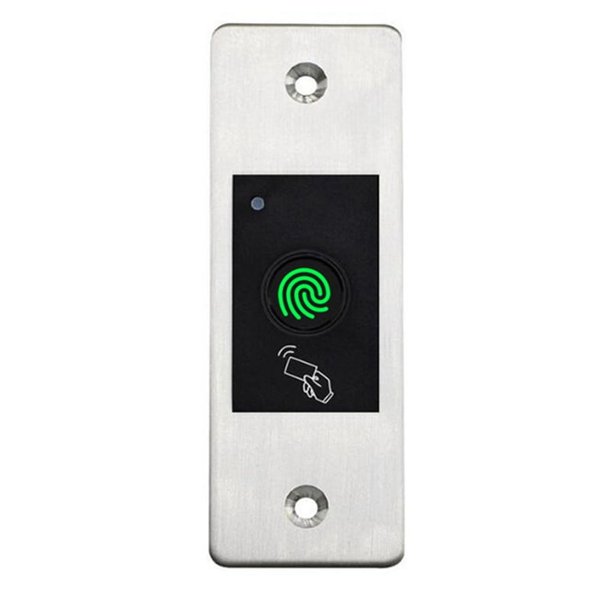 Lector de Contraseñas con Huella Dactilar F99, Teclado de Control de Acceso de Metal Sin Llave, Minimáquina de Control de Acceso Integrada A Prueba de Agua IP66