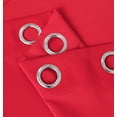 thumbnail image 5 of INLINAS 52W x 84L Inch Blackout Curtains for Bedroom, Thermal Insulated, Noise Reduction, Energy Saving Set of 2 Panels, True Red, 5 of 7