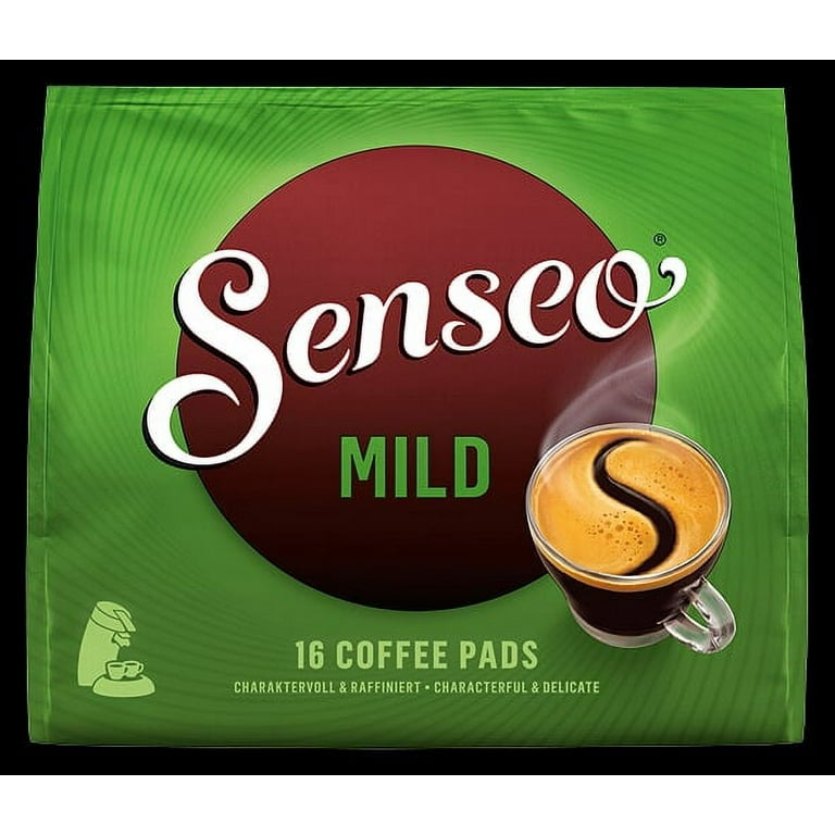 Senseo Mild Light Roast Coffee Pods, 16 Count (Pack of 10) - Single Serve  Coffee Pods Bulk Pack for Senseo Coffee Machine - Compostable Coffee Pods