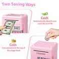 thumbnail image 4 of OMZER ATM Piggy Bank for Real Money - Best Gifts for Girls/Boys/Kids, 4 of 7