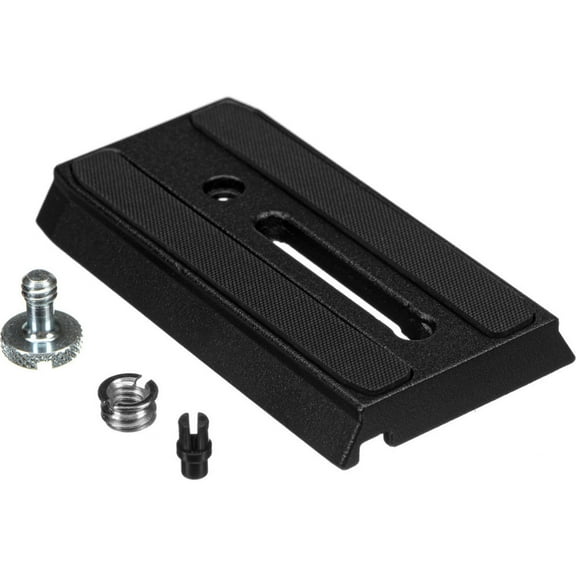 Manfrotto 501PL Quick Release Mounting plate for the 501 and 503 Pro Video Heads. (#3433PL)
