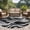 Silver, variant on Abstract Waves Round Area Rug 5 FT, Non Slip Bedroom Rugs, Black Grey Modern Geometric Striped Washable Soft Circular Carpet Non-Shedding Floor Mat for Kitchen Dining Room Foyer Balcony Dorm