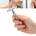 thumbnail image 3 of Vintage Razor,Men's Safety Razor Zinc Manual Safety Razor Men Safety Razor Expertly Crafted, 3 of 14