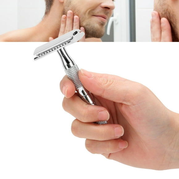 Safety Razor,Men's Safety Razor Zinc Manual Razor Men Safety Razor Finest Materials