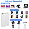 thumbnail image 3 of (YLJian)--1Pc 10000mAh Portable Charger Battery Pack For Heated Blanket Vest Jacket Power Bank With Type C USB Cable Fit For IOSPhone 14 Android And More.--(re54v41:{{.c), 3 of 10