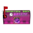thumbnail image 2 of Lsque Geometry Dash Mailbox Cover Standard Size ,Magnetic Mailbox Covers Post Wraps Letter Box Cover -25.5x21 in, 2 of 9