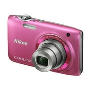 Nikon Coolpix S3100 14 Megapixel Compact Camera, Pink