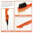 thumbnail image 6 of Air Fryer Copper Wire Brush Reliable Cleaning Brush 20.00X5.00X2.00CM Orange, 6 of 8