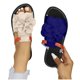 thumbnail image 4 of Mujeres Zapatos de Caminar Versátiles Dos Tonos Color Bloqueado Envolvente Tamaño Más Ligero Y Cómodo Estilo Primavera / Verano de Moda Zapatillas de Tacón Bajo de Playa Plana, 4 of 6