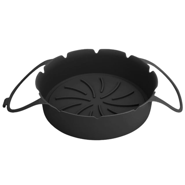PENGXIANG Silicone Baking Pan with Double Handle Waterproof Non Sticky Fryers Oven Baking Tray Kitchen Cooking Accessories for Daily Use