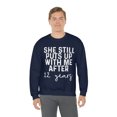 thumbnail image 5 of 12th Anniversary Husband Sweatshirt, Gifts, Sweater Shirt, 5 of 9