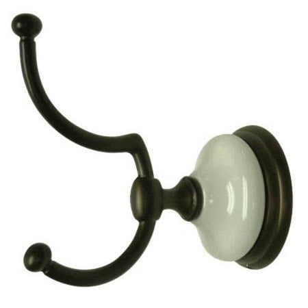 Element Spring - Elements Of Design EBA1117ORB Double Hook Robe Hook from the Hot Springs Collection