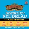 thumbnail image 2 of S. Rosen's Thin-Cut Plain Unseeded Rye Bread Loaf, 16 oz. Fresh, 2 of 6