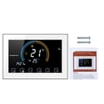 thumbnail image 4 of 95-240V Programmable Thermostat with 5+1+1 Time Zones, Touchscreen LCD Display with Backlight, Water/Gas Boiler Heating, Thermostat Lock Function, 4 of 8