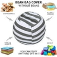 thumbnail image 5 of Housse de Fauteuil Poire Rangement pour Enfants, 5 of 5