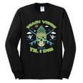 thumbnail image 2 of Wild Bobby Beach Vibes Till Die Men Long Sleeve Shirt, 2 of 6