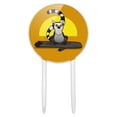 thumbnail image 1 of Acrylic Ring-Tailed Lemur on Log Cake Topper Party Decoration for Wedding Anniversary Birthday Graduation, 1 of 6