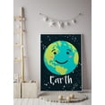 thumbnail image 2 of Awkward Styles Planets Canvas Wall Art Earth Home Decor Prints, 2 of 4