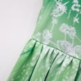 thumbnail image 5 of Little Girls Princess Dress Ruffle Sleeve Summer Cartoon Casual Print Dress With Bag, 5 of 7