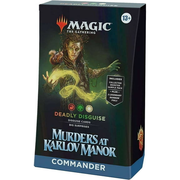 MtG Murders at Karlov Manor Deadly Diguise Commander Deck (Murders at Karlov Manor Commander Deck)