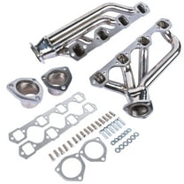 Mustrod Stainless Steel Exhaust Headers Manifold w/Gaskets for Ford Mustang 260 289 302 Engine 64-77