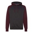 thumbnail image 1 of Independent Trading Co para hombre Pullover carbón jaspeado/burdeos jaspeado 3XL Compañía de Comercio Independiente IND40RP, 1 of 1