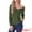Green, variant on DARING DIVA Long Sleeves Pullover Solid Round Neck Pajama Tops XS Green
