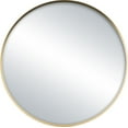 thumbnail image 1 of hometrends Round Mirror, 27 inch diameter x 0.51" Gold, 1 of 4