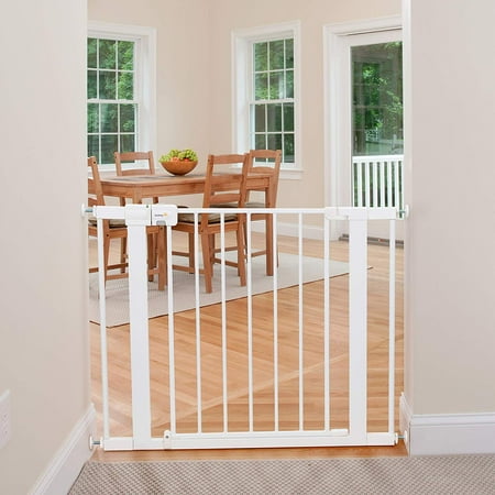 - Safety 1st Adjustable Pressure-Mounted Walk-Through Gate