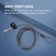 thumbnail image 4 of Bloqueo antirrobo con contraseña USB de seguridad, utilizado para la función antirrobo en portátiles, tabletas, proyectores y televisores., 4 of 8