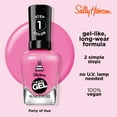 thumbnail image 5 of Sally Hansen Miracle Gel Nail Polish, 340 Party of Hue, 0.5 fl oz, No UV Lamp Needed, 5 of 11