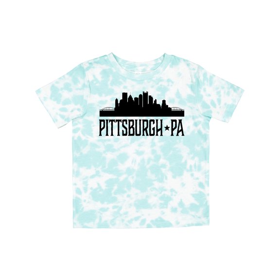 Inktastic Pittsburgh Pennsylvania City Skyline Boys or Girls Toddler T-Shirt