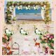 thumbnail image 5 of 2 Juego de Centro de Mesa de Floral de Metal con Soporte de 12 Pulgadas, de Anillo Floral Dorado, Vela Colgante, Centro de Mesa Circular, 5 of 5