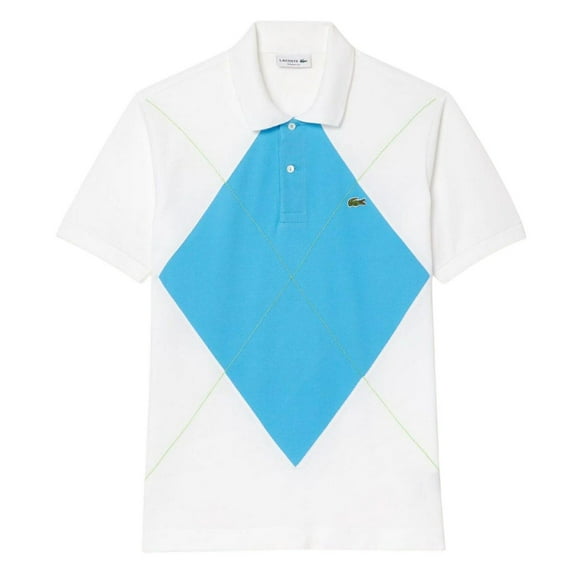 Lacoste Mens L.12.12 Argyle Classic Polo Shirt