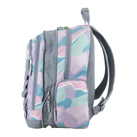 Eastsport Unisex Expandable Team Recycled Backpack, Abstract Joy