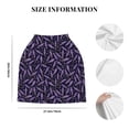 thumbnail image 6 of Fotbe Lavender Flowers Pattern Car Seat Covers for Babies, Nursing Breastfeeding Cover Infant Carseat Canopy, Soft Stretchy Carrier Cover, 6 of 9