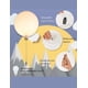 thumbnail image 3 of Candil Infantil Globo Colgante Blanco, 3 of 4
