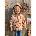 thumbnail image 6 of RUINIXCW Toddler Baby Boy Girl Windbreaker Jacket Western Cowboy Outfit Infant Boys Zip Up Hoodie Spring Fall Winter Long Sleeve Hooded Coats Outwear, 6 of 10