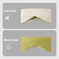 thumbnail image 4 of tzyudk Full Surround Sleep Eye Mask Blindfold Eye Cover Patch Portable Travel Eyepatch Eye Cover Sleeping Mask Night Eyeshade Affordable Useful Green 100%Polyester, 4 of 6