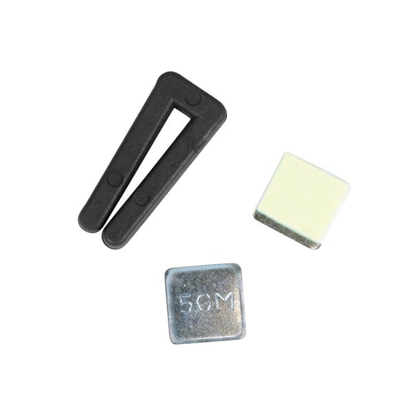 Kit de balanceo de ventiladores Jandorf con pesas de 5 g y clip