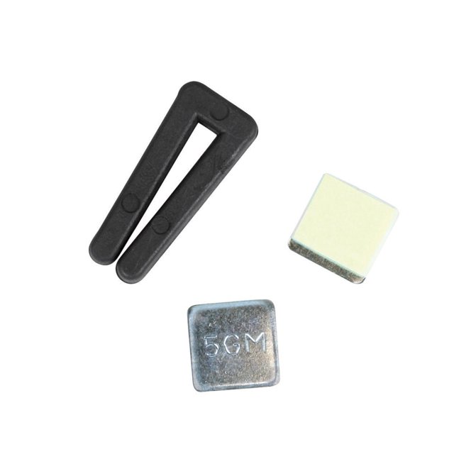 Kit de balanceo de ventiladores Jandorf con pesas de 5 g y clip