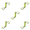 thumbnail image 2 of Kenally Cuerdas de resorte de alarma para motocicleta Cable de recordatorio de bloqueo de freno de scooter accesorios de protección de motocicleta 1,38 Amarillo 5piezas Kenally CBP237206, 2 of 5