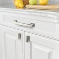 thumbnail image 4 of 6 Pack Brushed Satin Nickel Cabinet Pulls 5 Inch(128mm) Hole Centers Kitchen Cabinet Handles Cabinet Hardware Kitchen Handles for Cabinets Cupboard Handles Drawer Pulls, 4 of 12