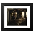 thumbnail image 2 of L.A. Ring 17x15 Black Modern Framed Museum Art Print Titled - Interior from Hanehoved Houses, Fishing Rent in Melby Parish (1900), 2 of 5