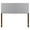 Light Grey, variant on Passion Furniture Nova Black Full Adjustable Headboard