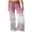 Wine, variant on Staron Women's Casual Loose Gradient Printed Yoga Sport Pants Wide Leg Long Pants Elastic Waist Comfy Relaxed Travel Beach, Green M
