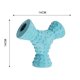 thumbnail image 5 of Juguete de bola de golosina para perros, juguete interactivo de rompecabezas Iq para perros, juguete para mascotas dispensador de alimentos con 3 agujeros para perros pequeños y mediano, 5 of 5